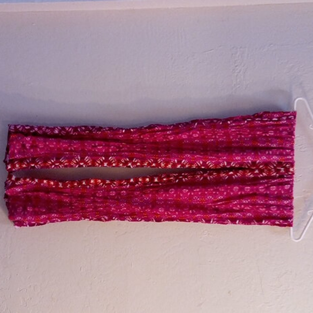 Raviya Pink Tye-Dye Stretch Pants size Small